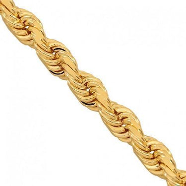 10K Yellow Gold Fancy Chain 4 mm